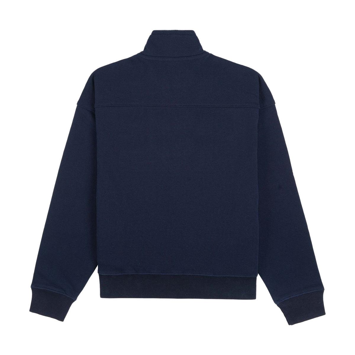 + Le Bristol Paris Crest Seal Quarter Zip 'Navy White'