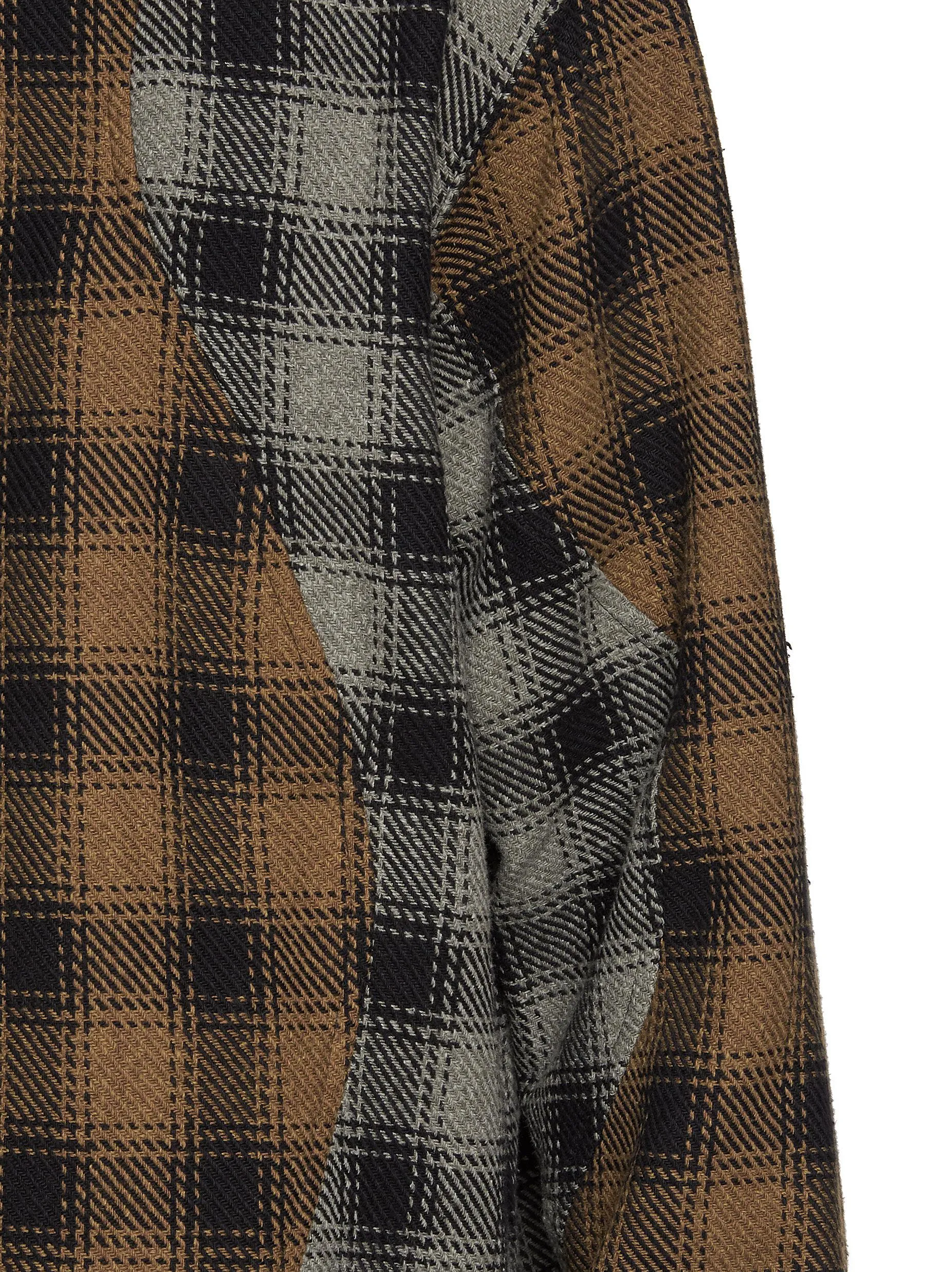 -----------SONG FOR THE MUTE ---- ------------ ----Tartan Checkered Hoodie --