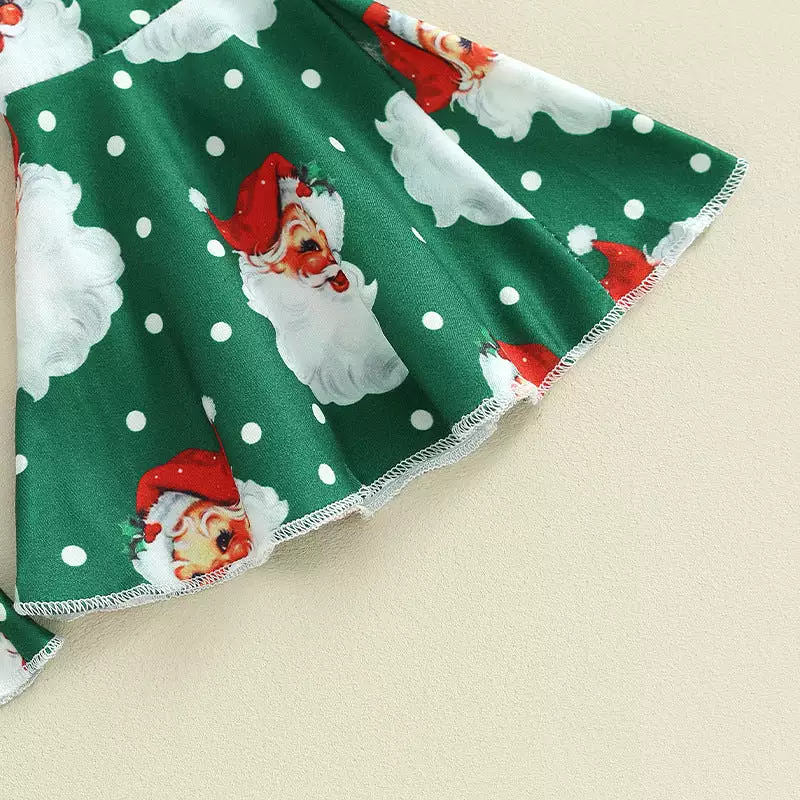 2 Pieces Set Baby Girls Christmas Letters Print Rompers And Cartoon Pants Wholesale 23101549