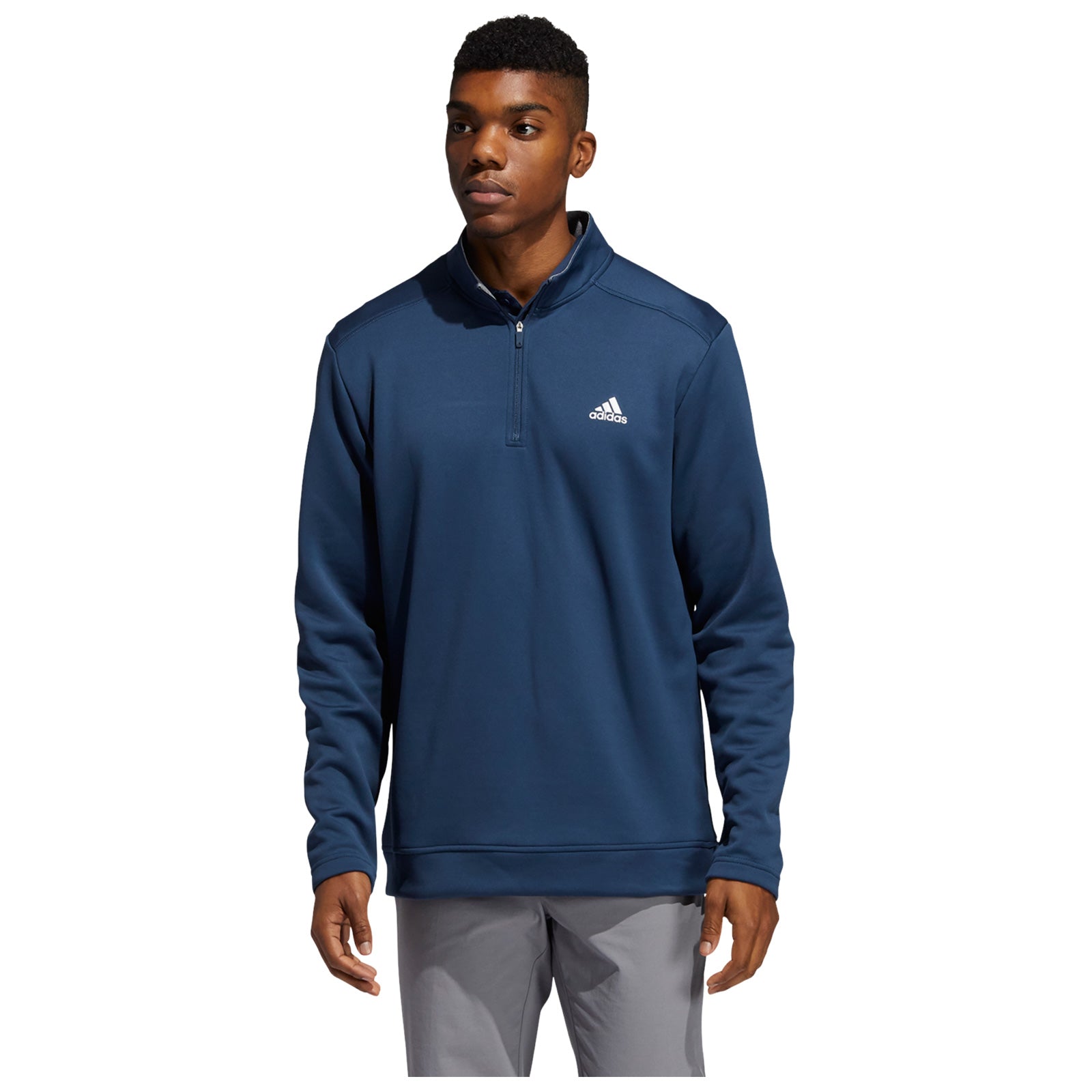 adidas Mens Club Half Zip Sweatshirt