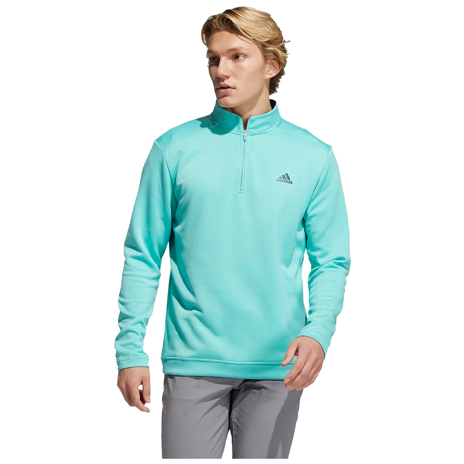 adidas Mens Club Half Zip Sweatshirt