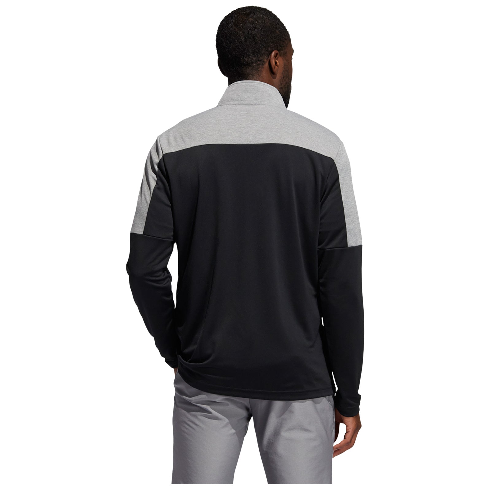 adidas Mens Lightweight Half Zip Sweatshirt