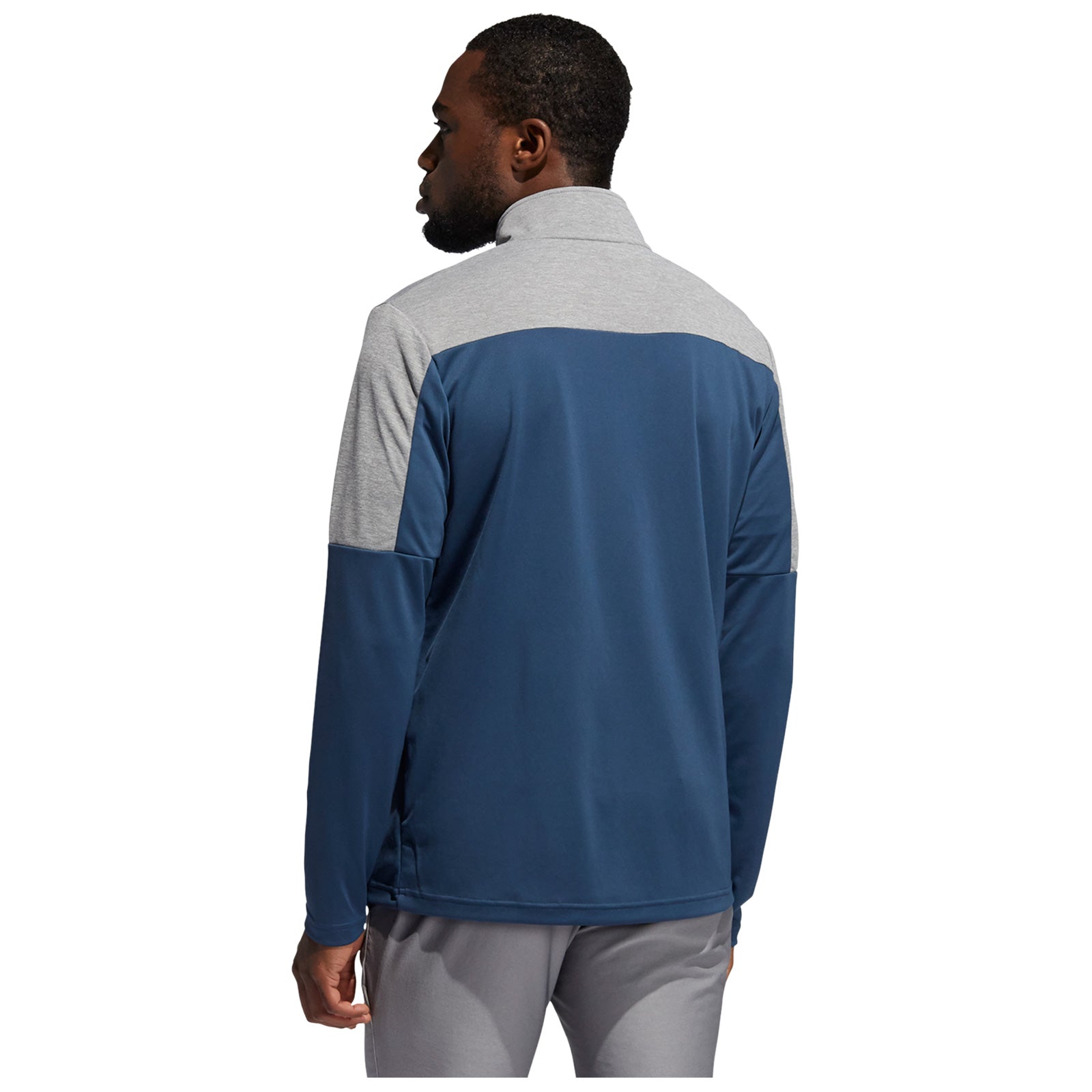 adidas Mens Lightweight Half Zip Sweatshirt