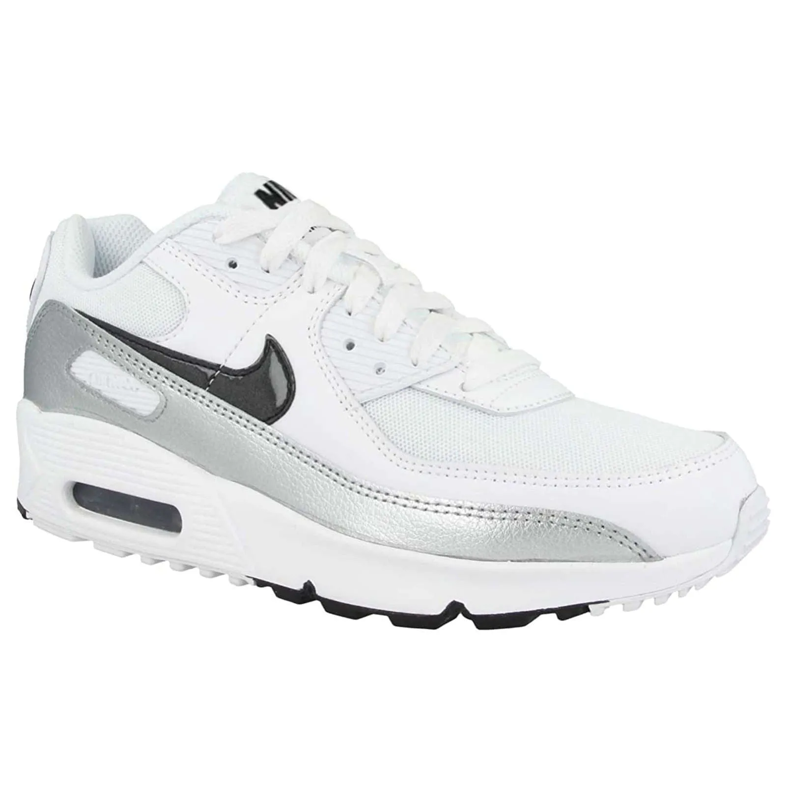 Air Max 90 GS Leather Textile Youth Low-Top Sneakers