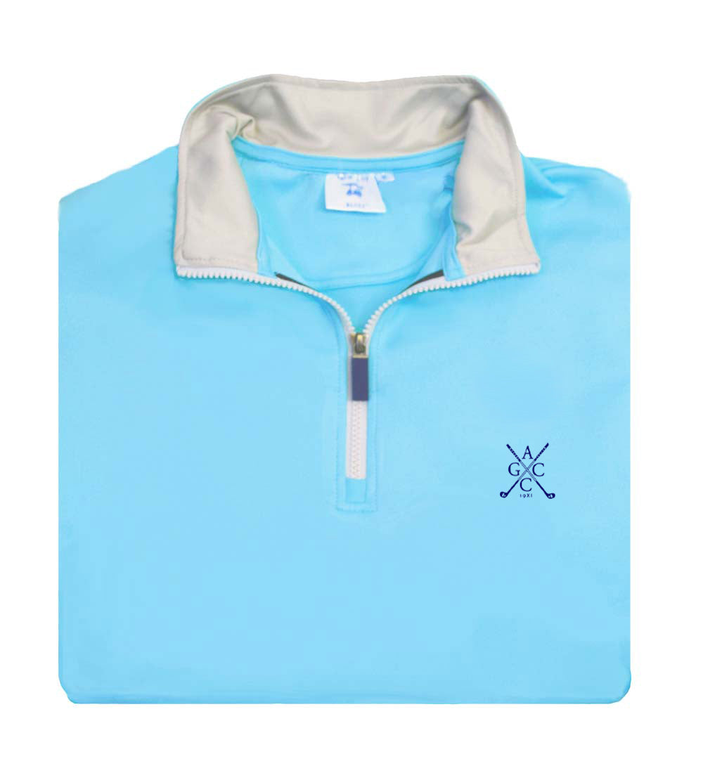 Ames CC - Dogwood Quarter Zip- Solid Bell