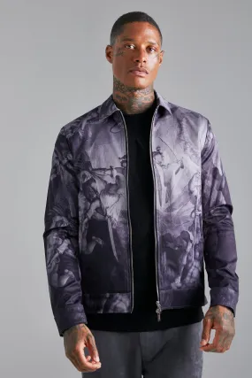 Angelic Renaissance Printed Twill Jacket