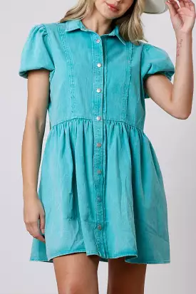 April Rain Denim Dress