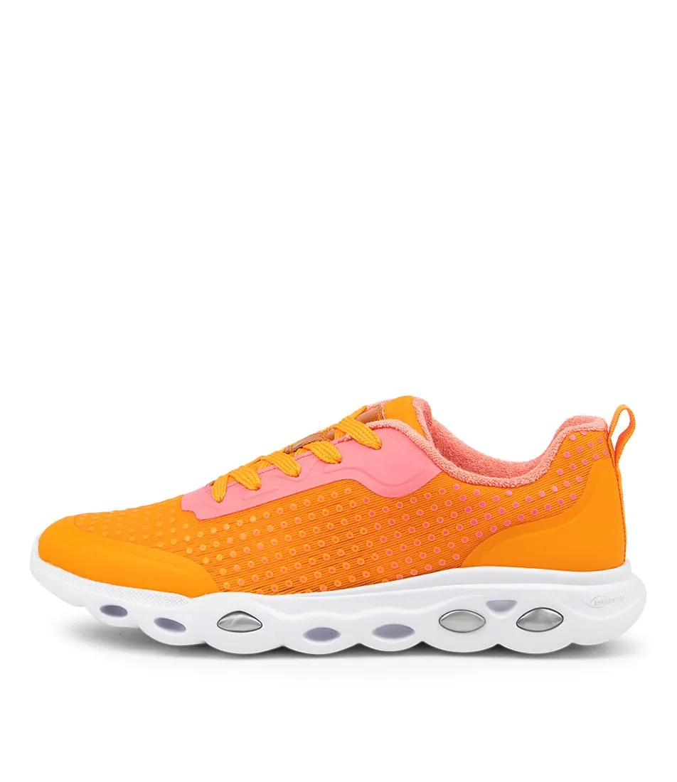 ARA Malibu 10 Orange Pink Sneakers