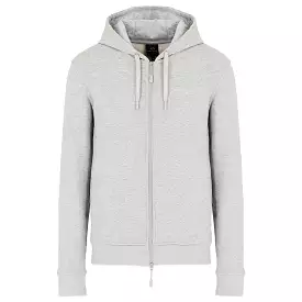 Armani Exchange Loopback Full Zip Hood - Grey Marl