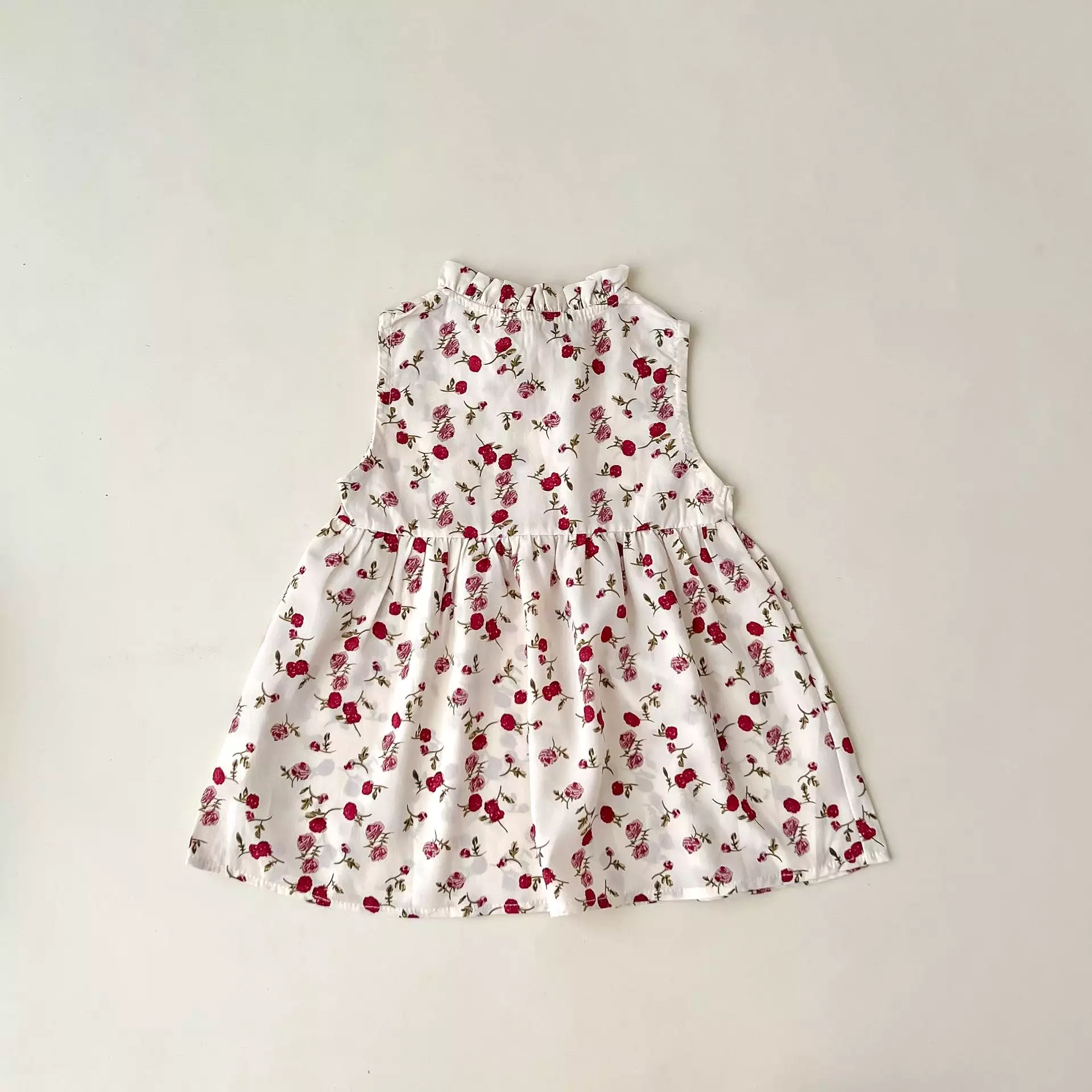 Baby Kid Girls Flower Print Dresses Wholesale 24030110