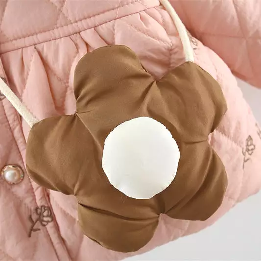 Baby Kid Girls Flower Print Jackets Outwears Wholesale 231019117