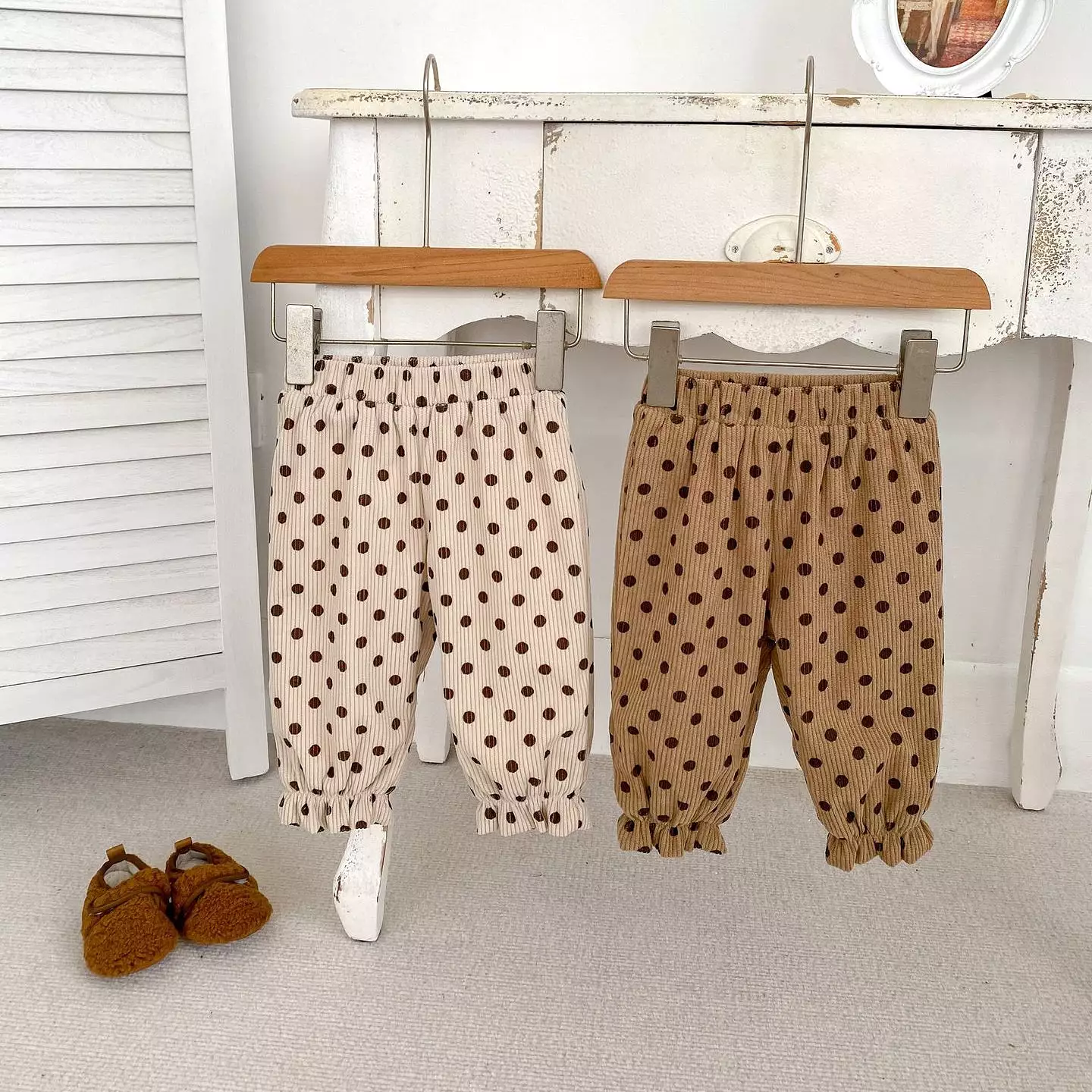 Baby Kid Girls Polka dots Print Pants Wholesale 231019149