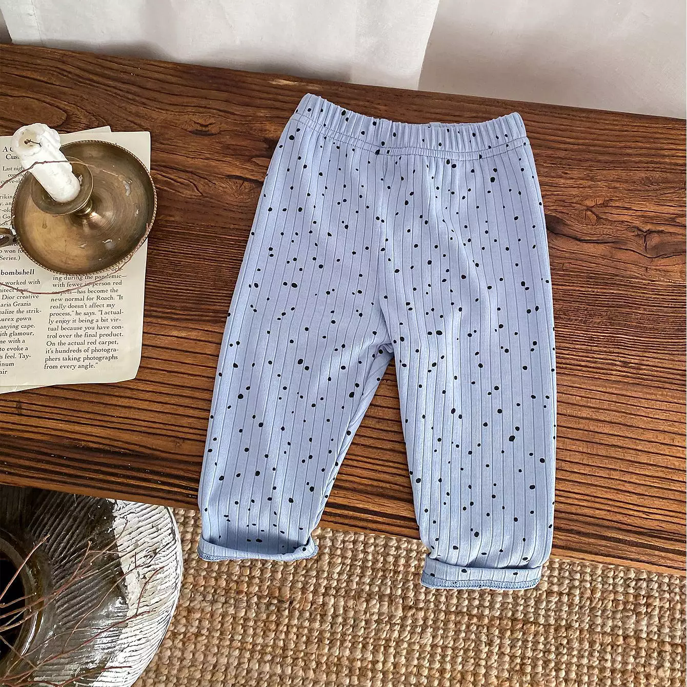 Baby Kid Girls Polka dots Print Pants Wholesale 24030184