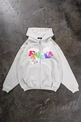 BALLOON VANILLA/OFF WHITE FRONTZIP