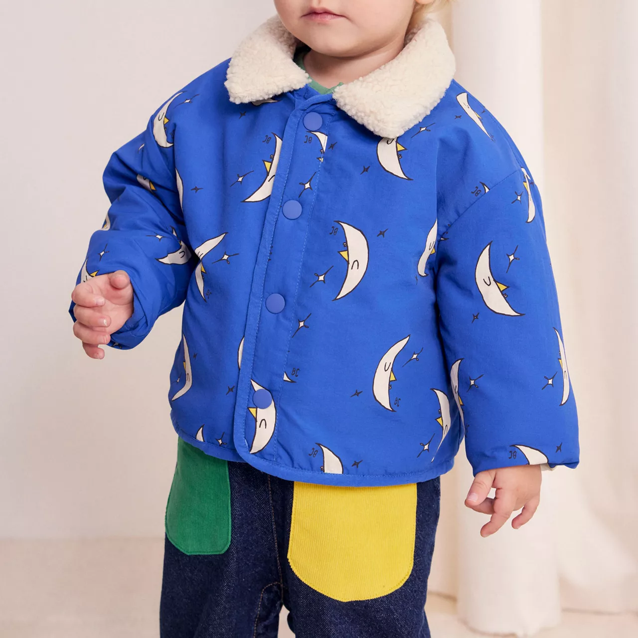 BOBO CHOSES Beneath The Moon Jacket - Blue