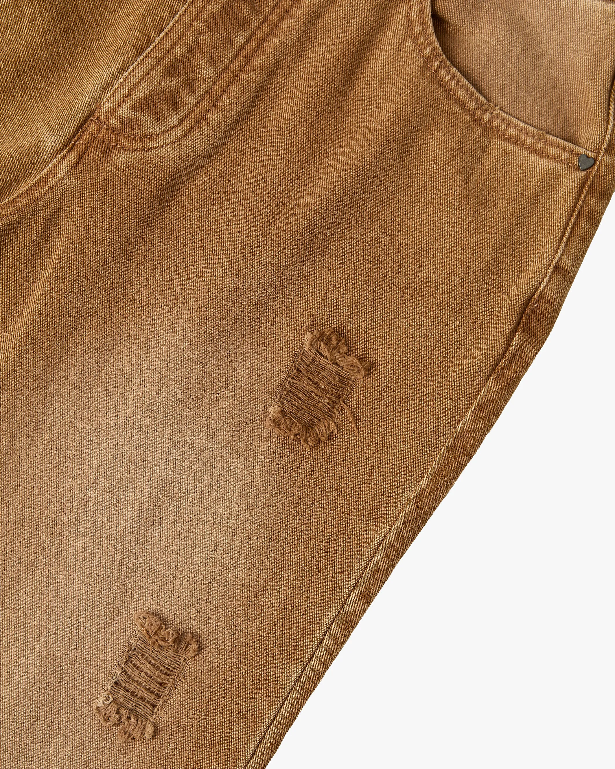 BOOTCUT PANTS BROWN