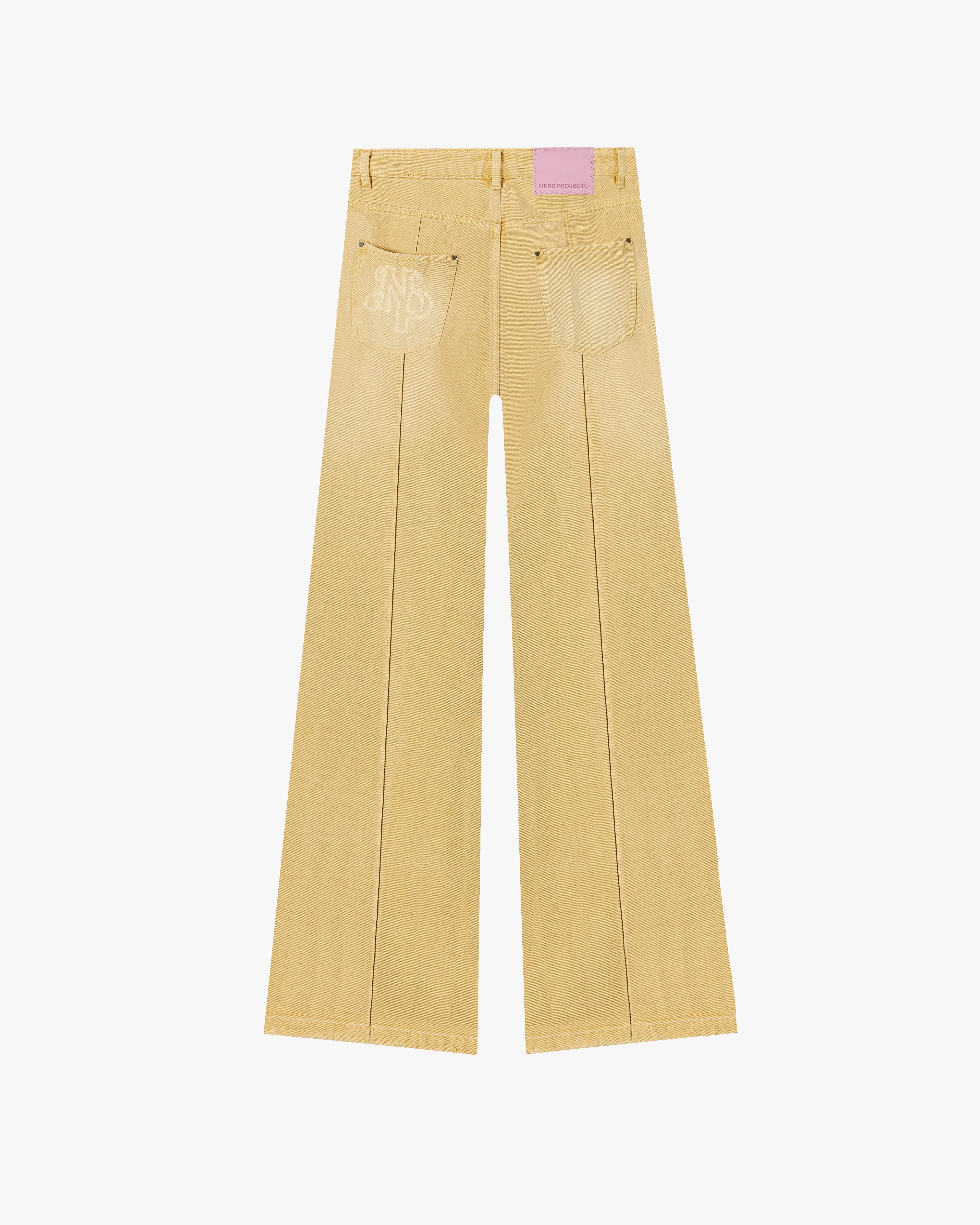 BOOTCUT PANTS YELLOW