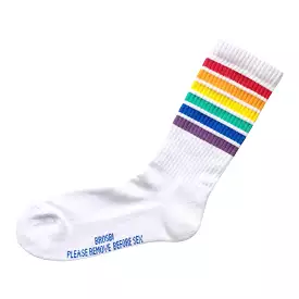 Brosbi Crew Socks rainbow