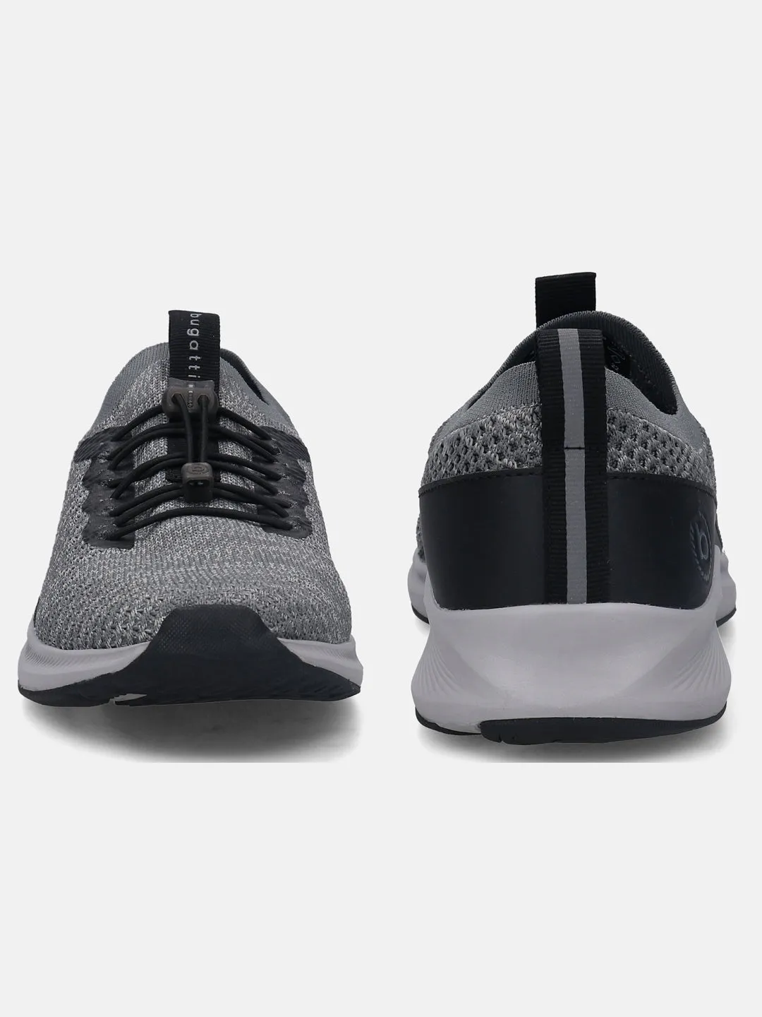 bugatti Dark Grey & Light Grey Athleisure Sneakers