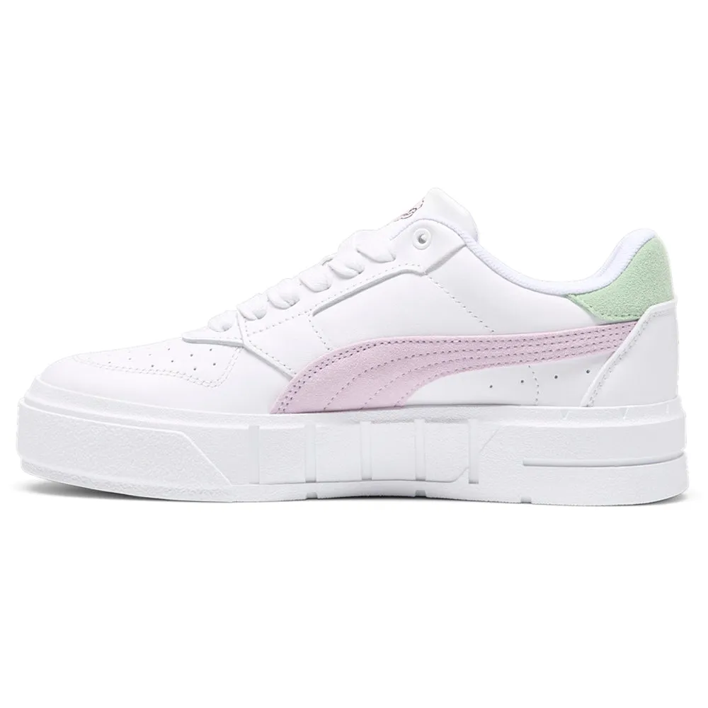 Cali Court New Bloom Perforated Platform Sneakers