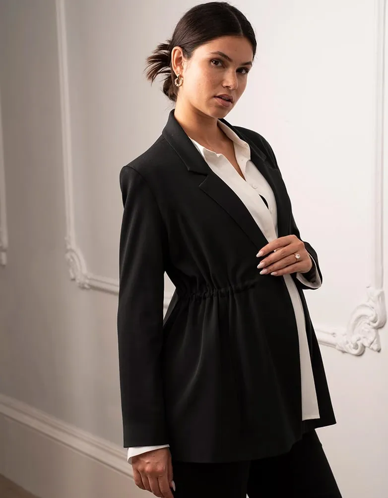 Cam | Corporate Black Maternity Blazer