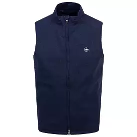 Cambridge Tailored Fit Full Zip Gilet Navy - SS24