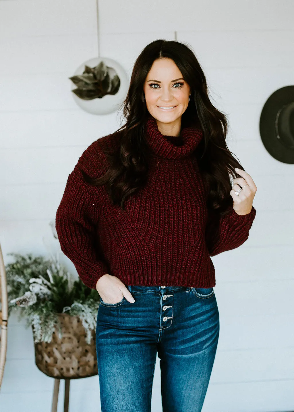 Cassidy Cowl Neck Sweater FINAL SALE