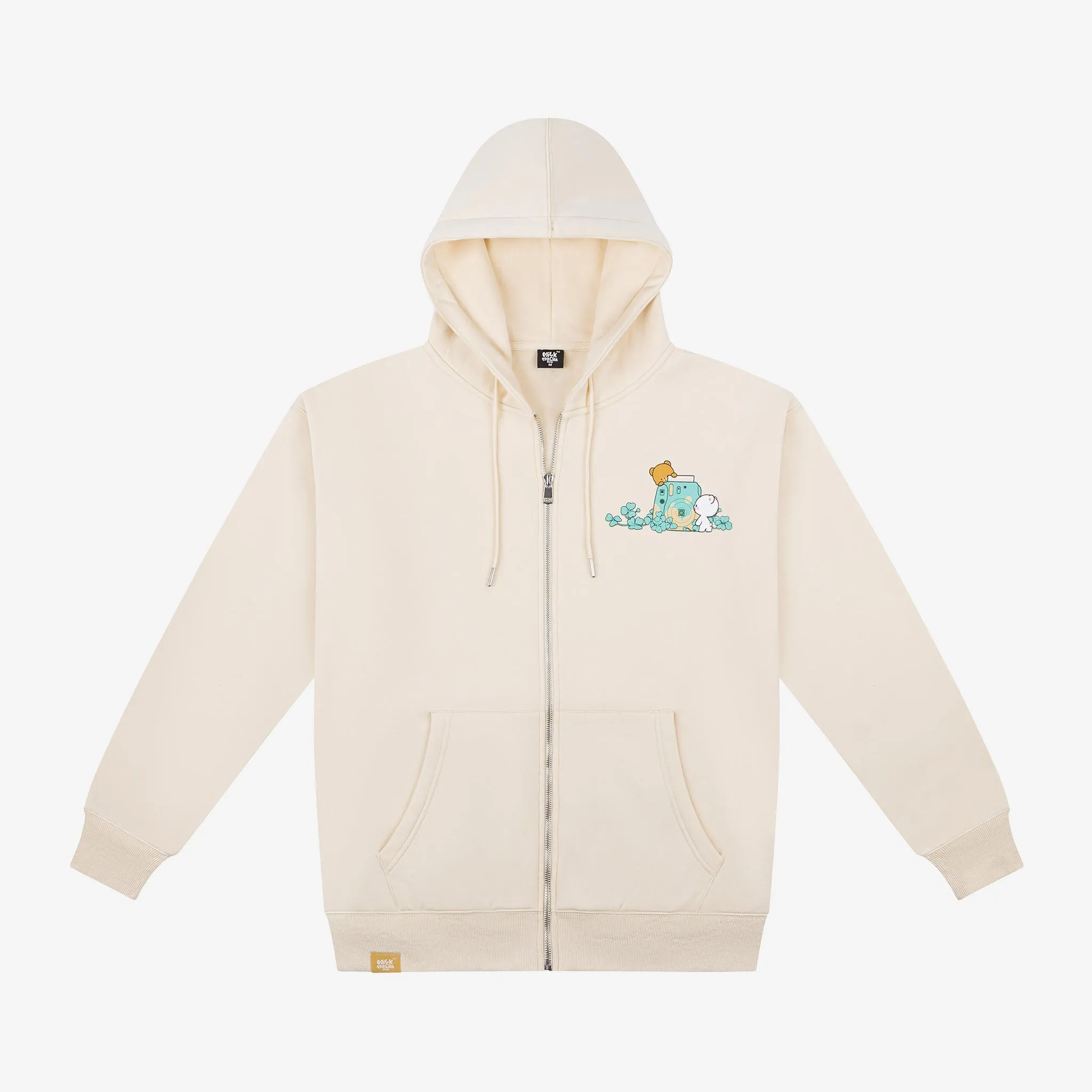 Clover Snapshot Hoodie - Beige