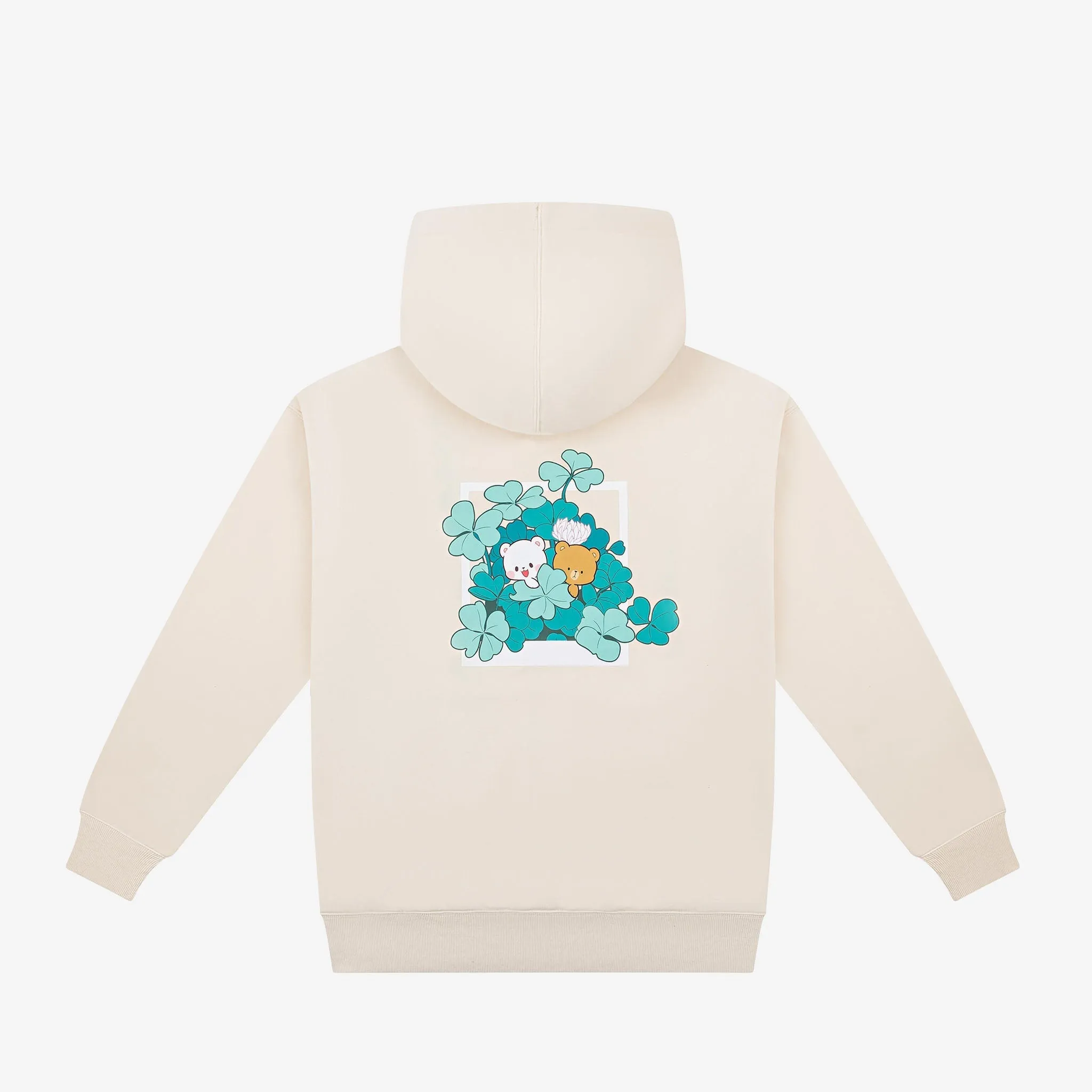 Clover Snapshot Hoodie - Beige