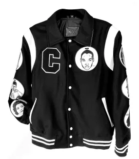 COOL Icons Varsity Jacket: Black & White - PRE ORDER