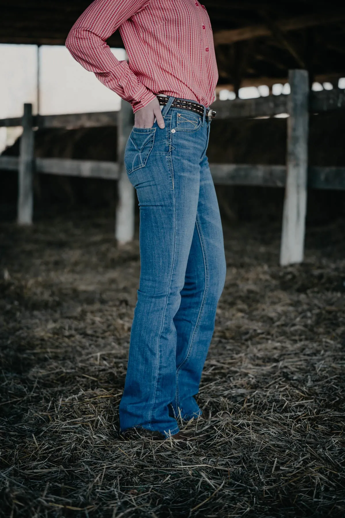 'Daniela' High Rise Bootcut Jean by Ariat (Sizes 24-34)