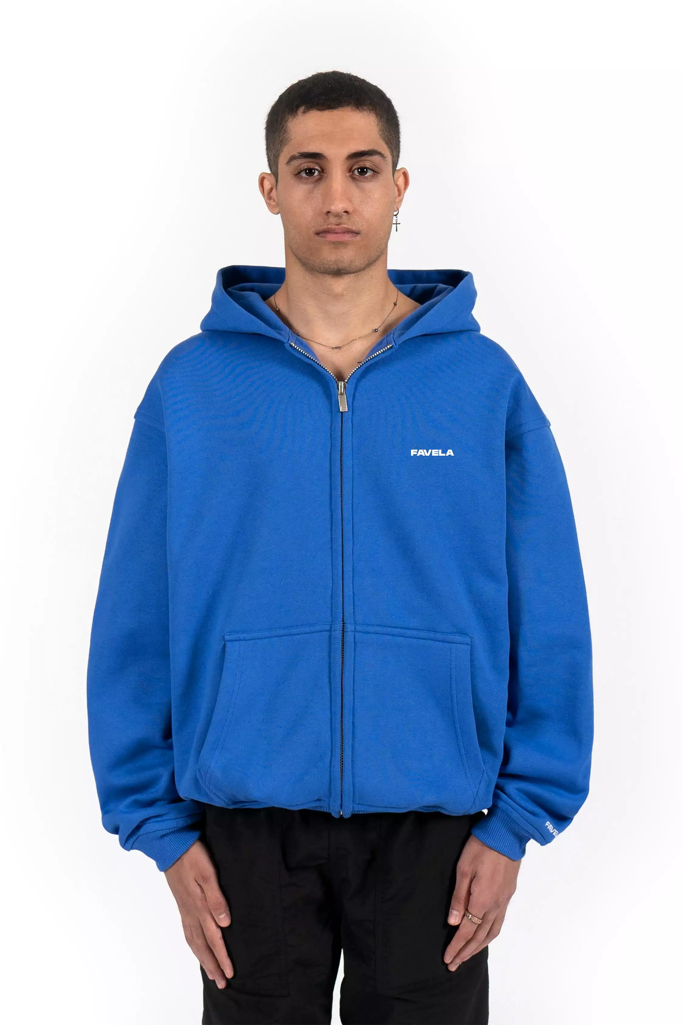 DEISGN DEPARTMENT ROYAL BLUE FRONTZIP