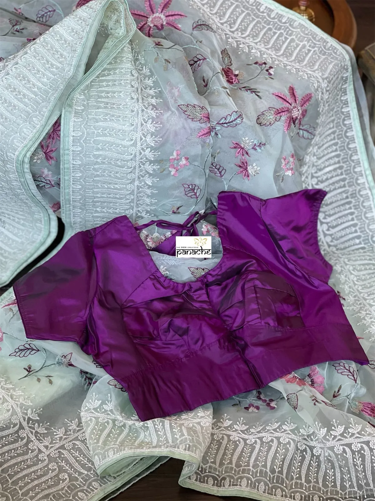 Designer Blouse - Purple