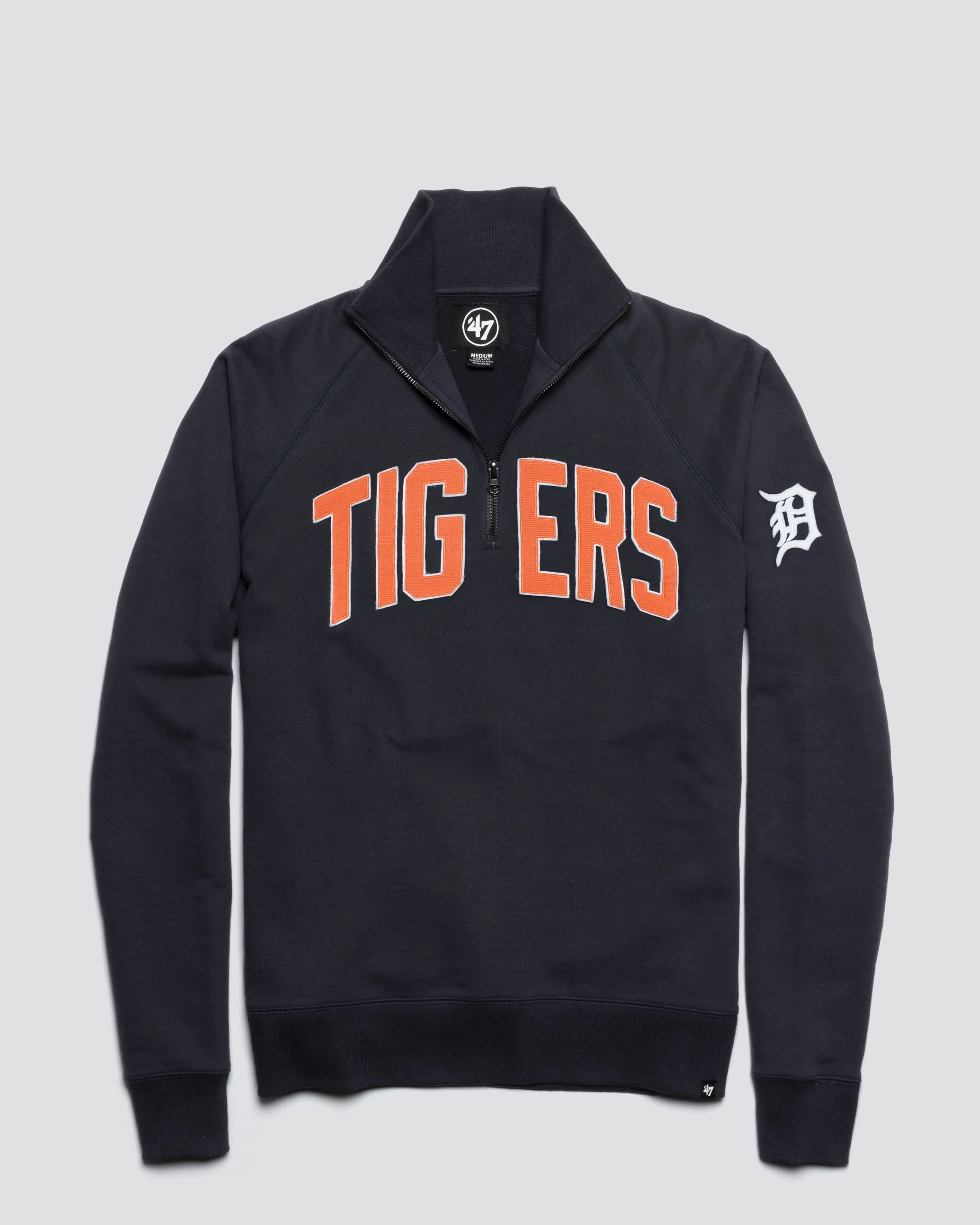 DETROIT TIGERS BANKS '47 HARRIS SCRIMMAGE 1/4 ZIP