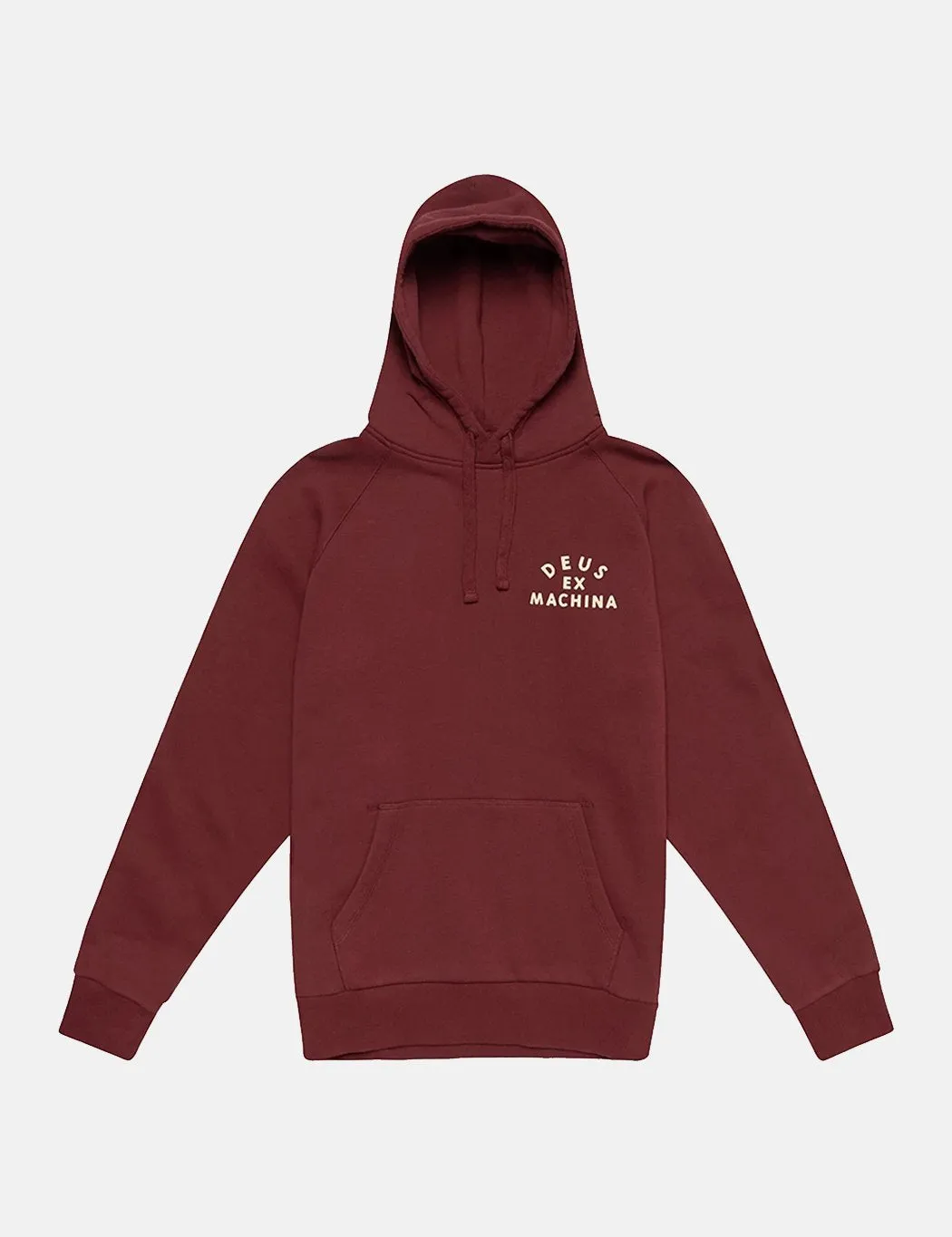 Deus Ex Machina Tokyo Address Hoodie - Sangria Red