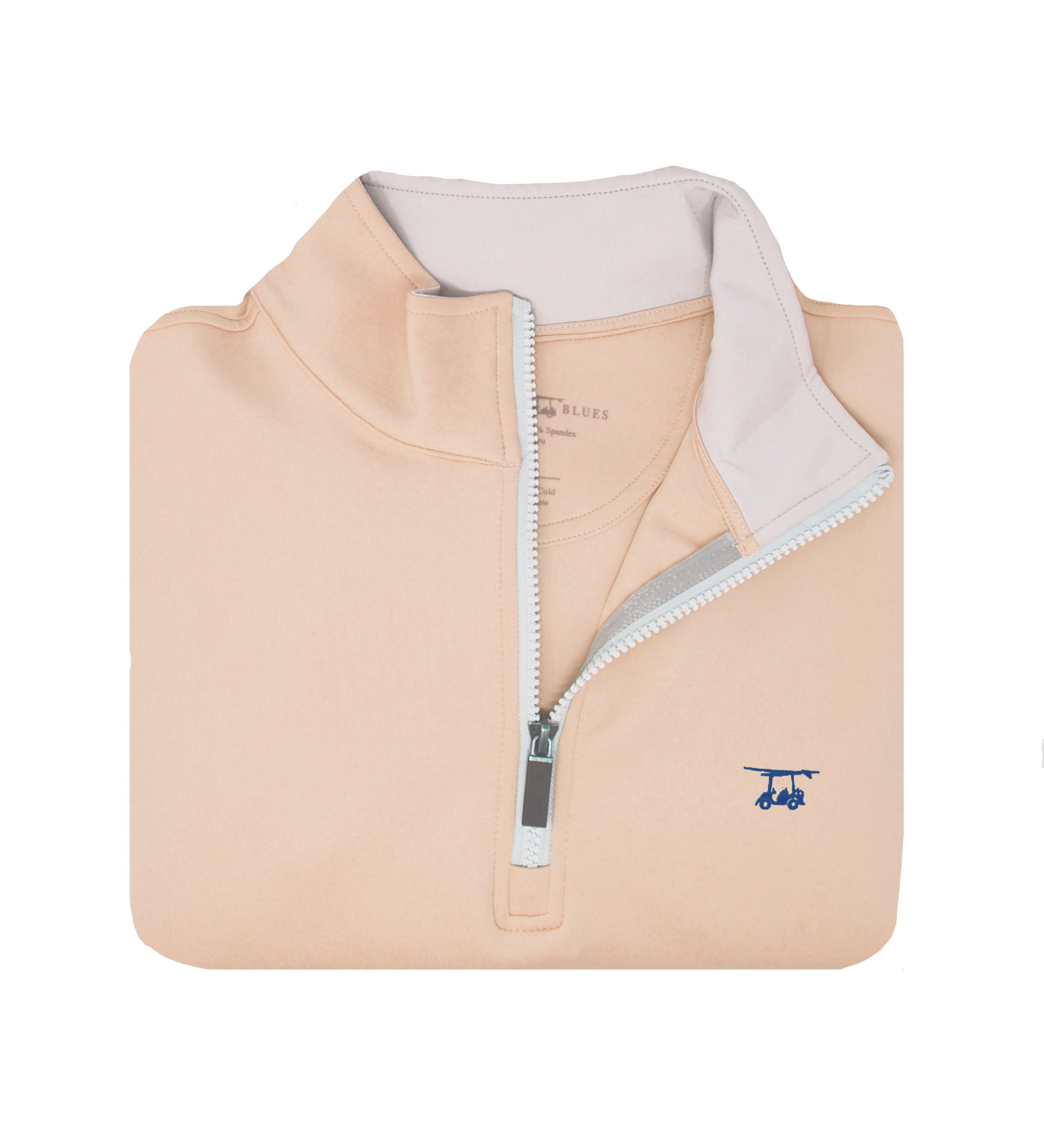 Dogwood Quarter Zip - Solid Peach