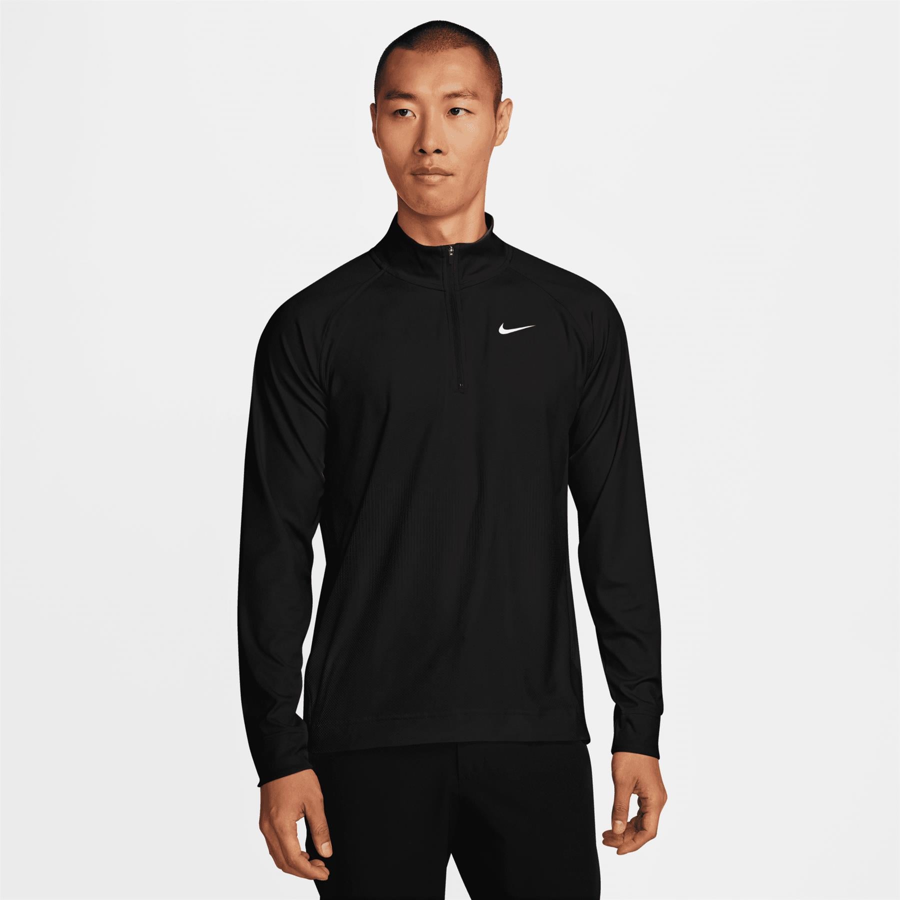 Dri-FIT ADV Tour Half Zip Mid Layer Black - SS24