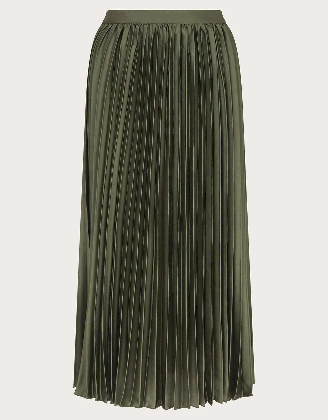 Evelyn Pleated Skirt Green