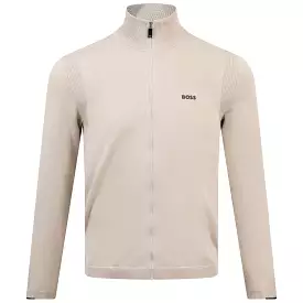 Ever-X Full Zip Knit Light Beige - SS24