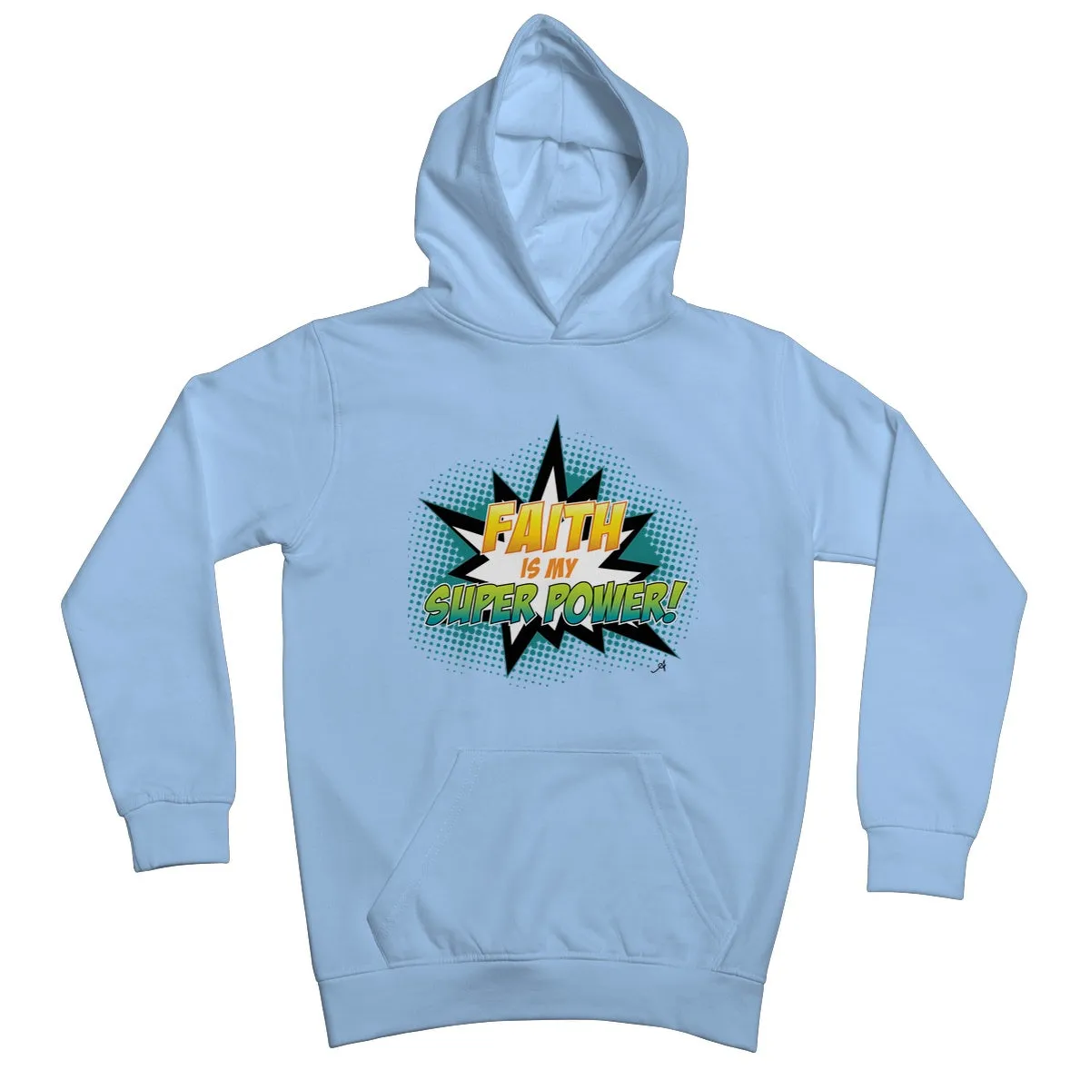 Faith is my Superpower! Amanya Design Kids Hoodie