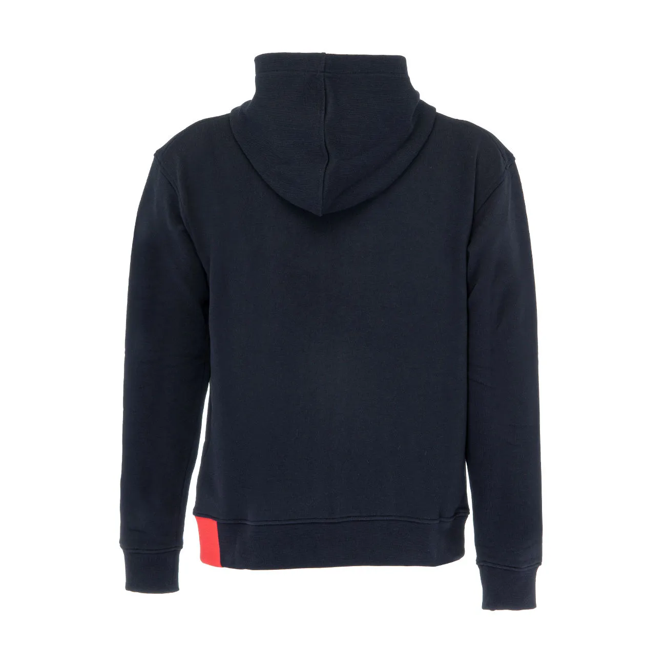 FELPA FULL ZIP CON CAPPUCCIO Uomo Blu