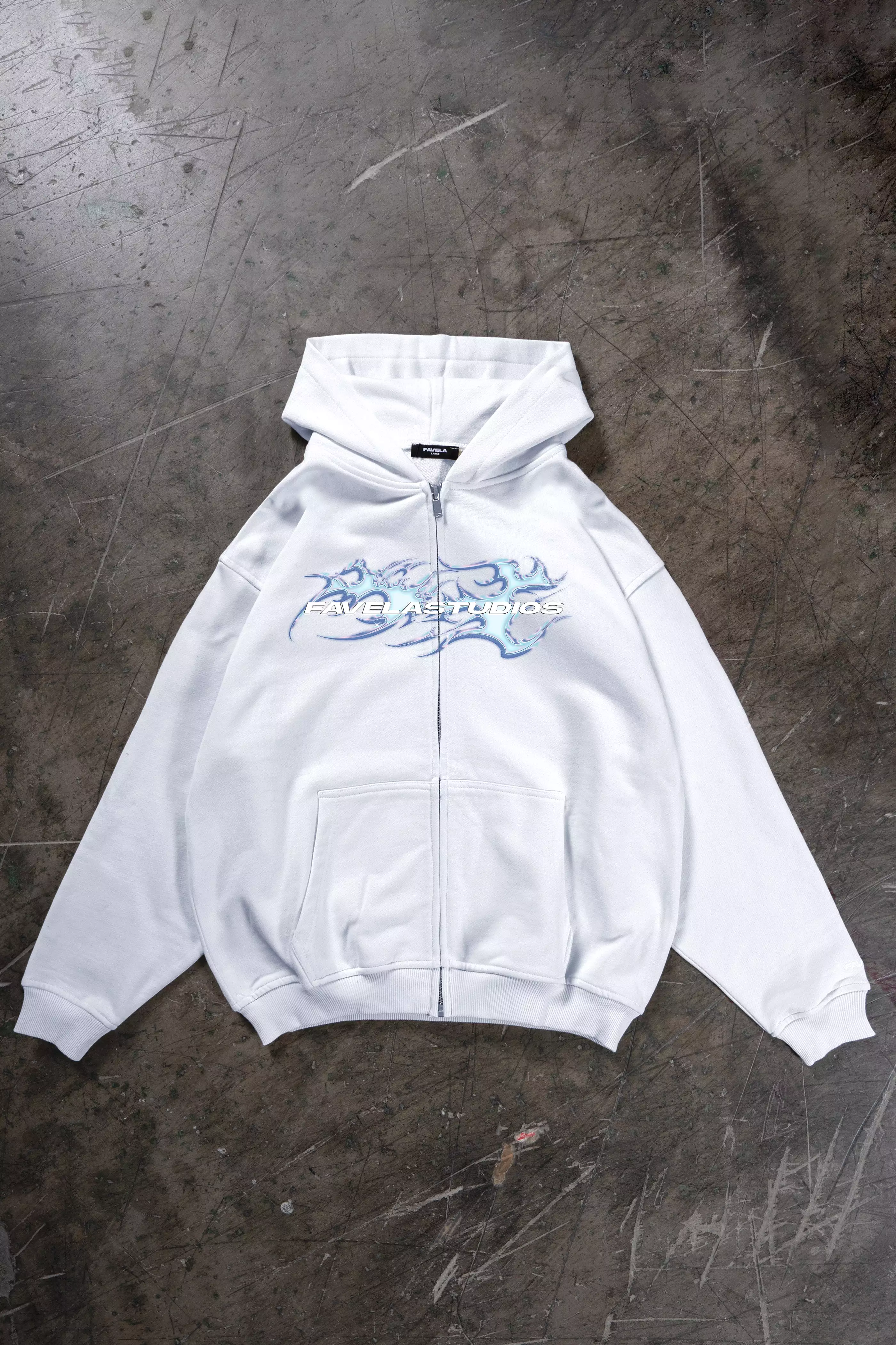 FIRECHROME WHITE FRONTZIP