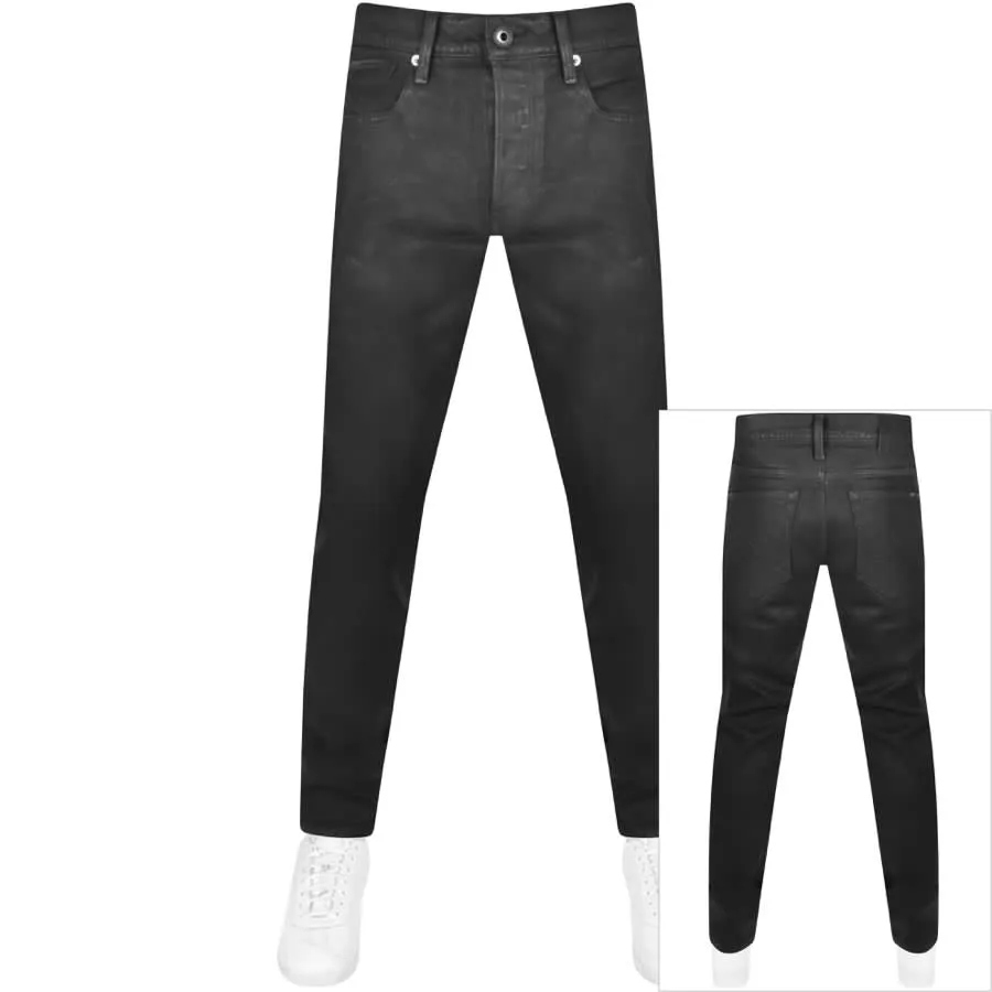 G Star Raw 3301 Slim Fit Jeans Black