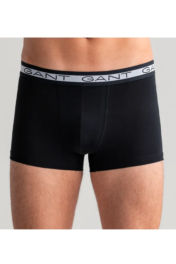 GANT 5-Pack Trunks Cotton Stretch Black