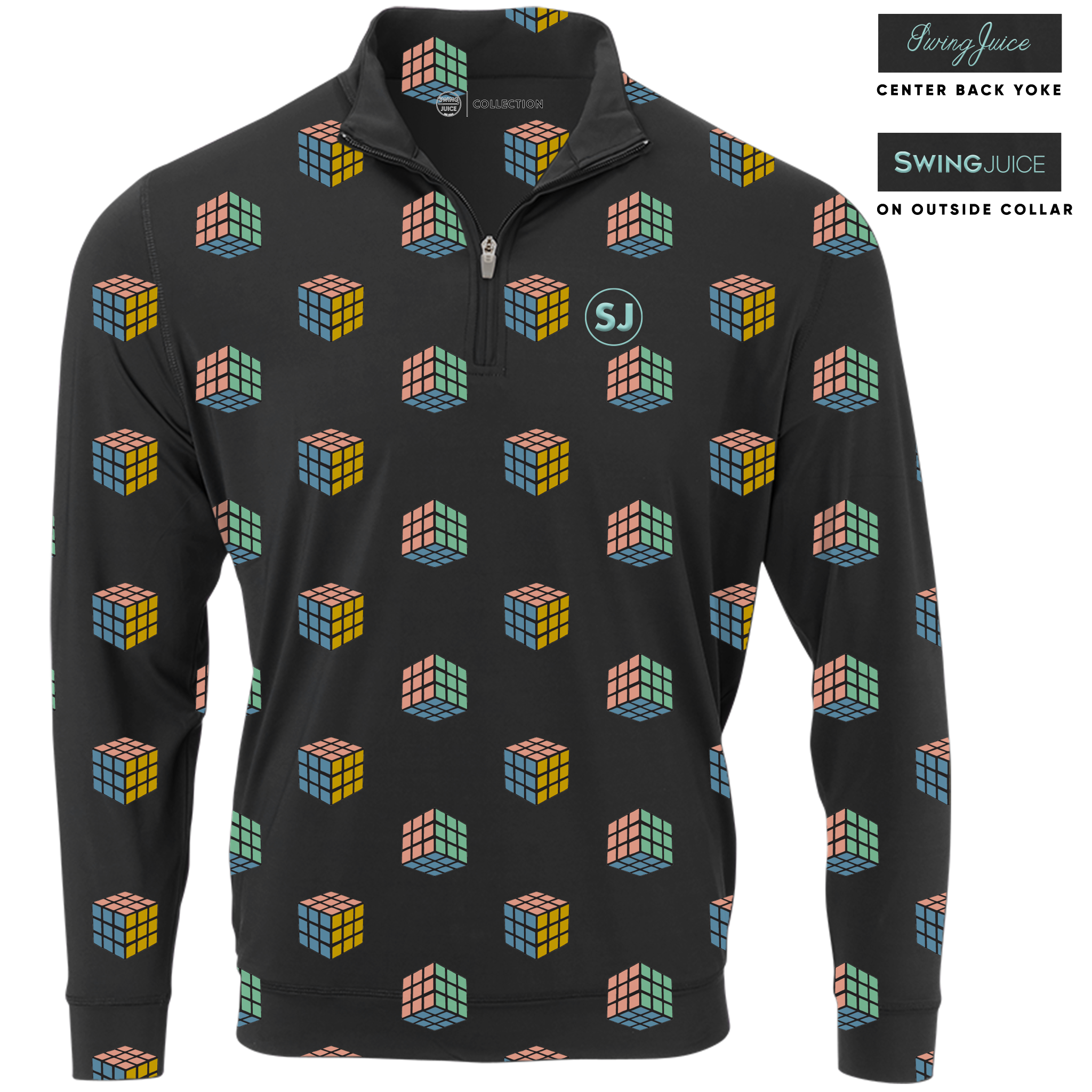 Golf Gamescape Men's Quarter Zip