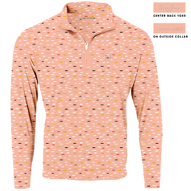 Golf Mid Century Nostalgia Men's Quarter Zip