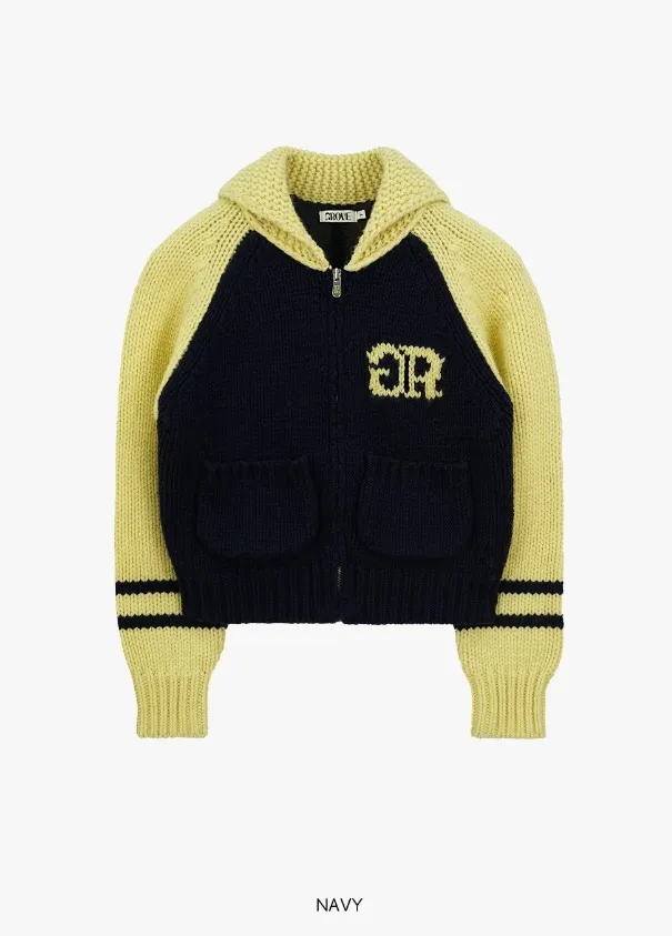 GROVE  |[GROVE]★22FW BENSON KNIT ZIP-UP