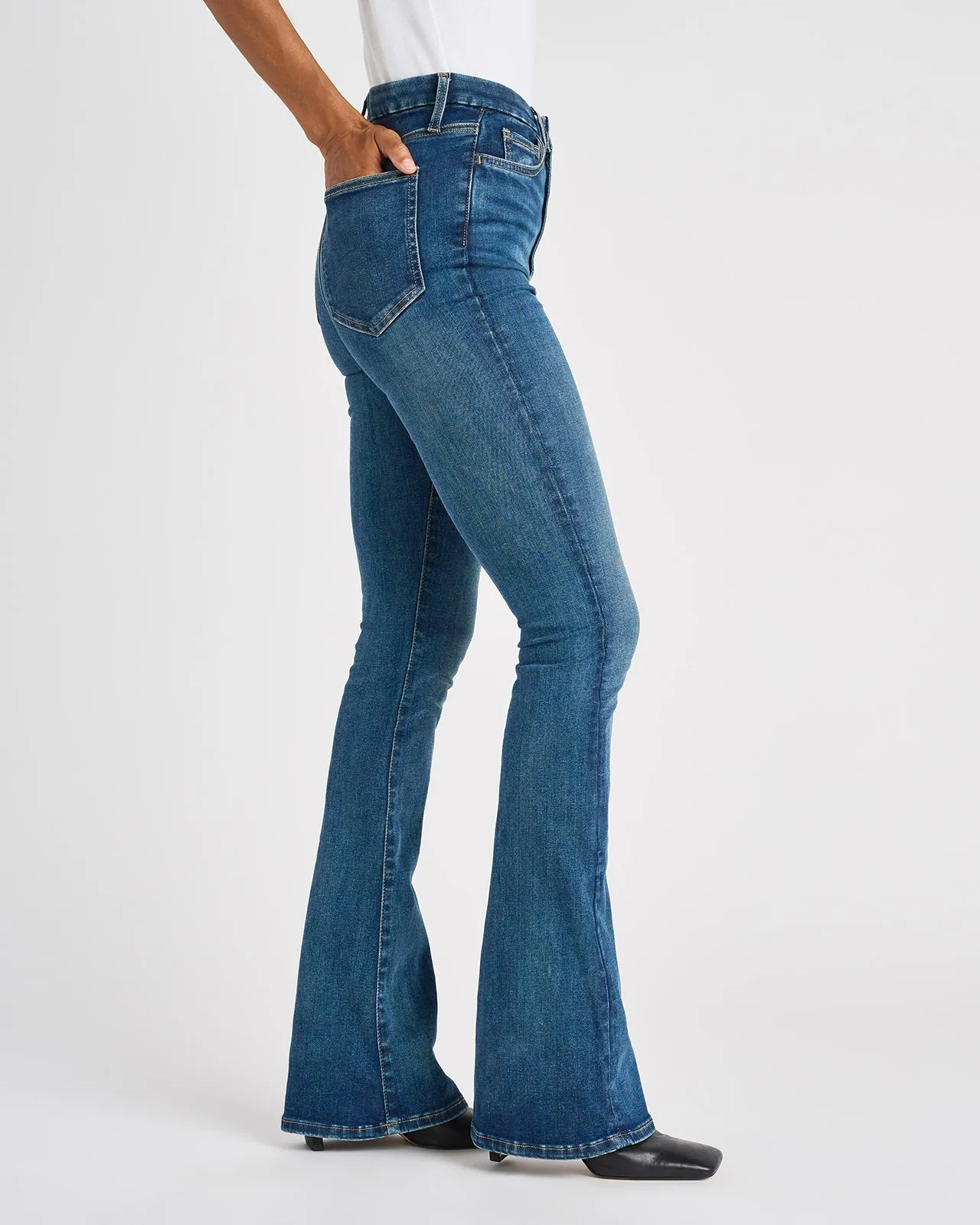 High Rise Bootcut Jean