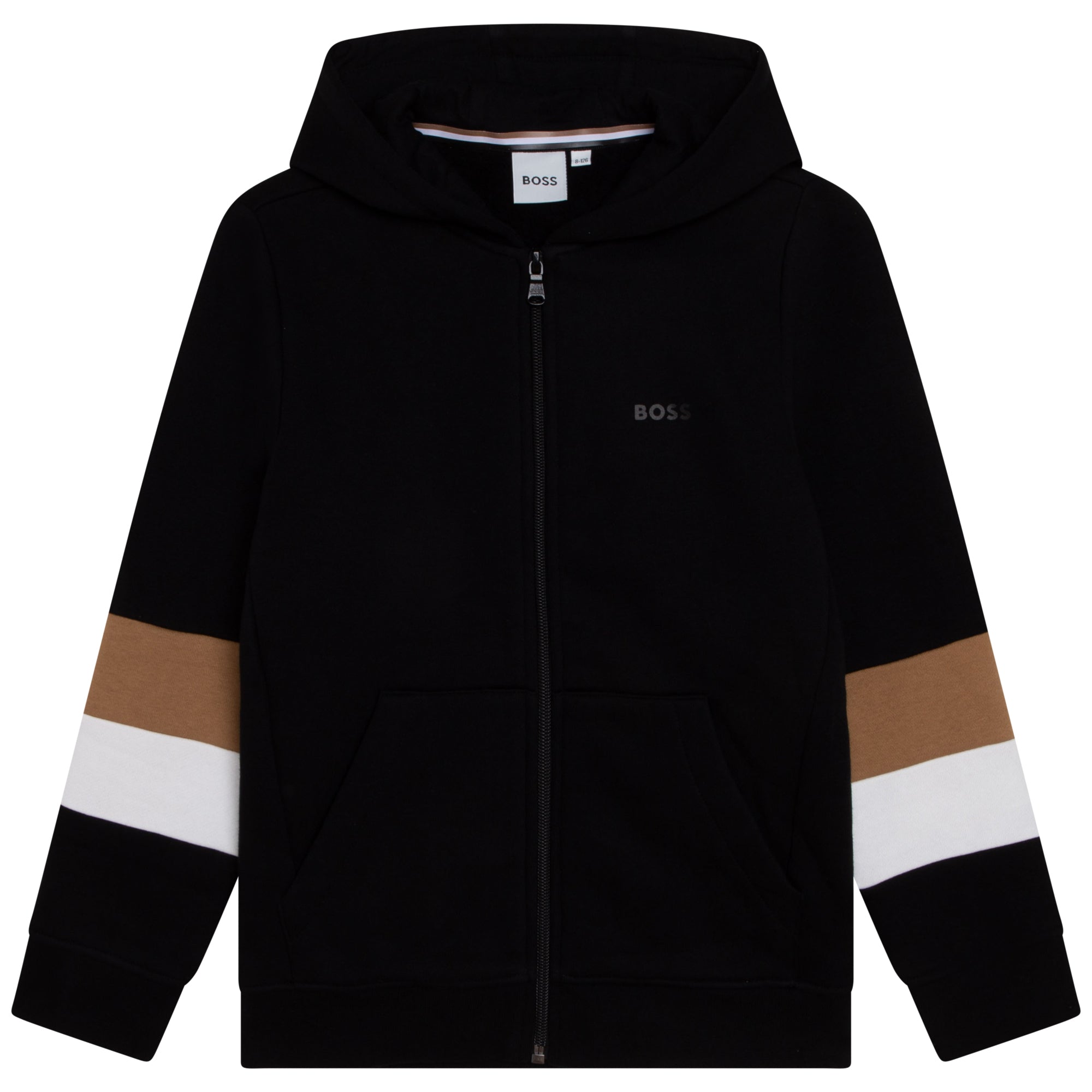 Hugo Boss Boys Zip-Up Hoodie _Black J25M75-09B