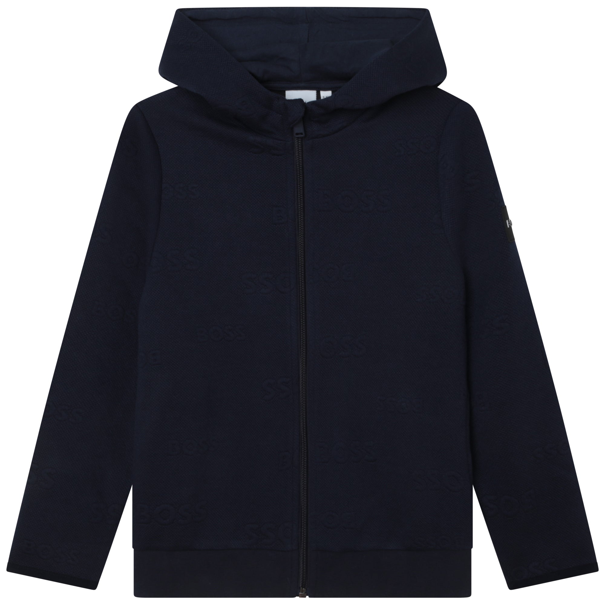 Hugo Boss Boys Zip-Up Hoodie _Navy J25M76-849